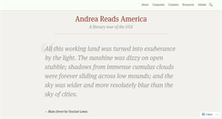 Desktop Screenshot of andreareadsamerica.com